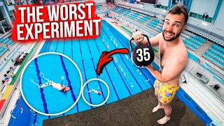 Kettlebell CRUSH TEST from the HIGHEST platform | TOP-4 facts you should know about water safety