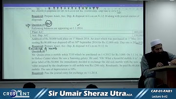 CAF 1 Sir Umair Sheraz Lecture 6 A2