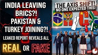 India Will Leave Brics and Pakistan and Turkey Will Join The Grouping real or fake 
