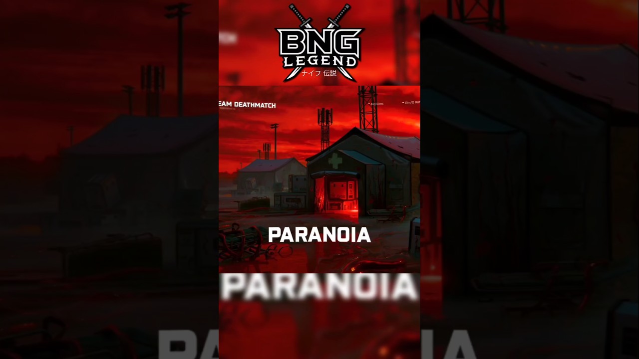 NEW MAP PARANOIA ON BO7 