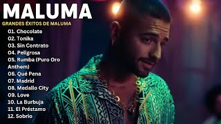 MALUMA - CHOCOLATE | Grandes Éxitos De Maluma - Mejores Canciones de Maluma - Pop Latino