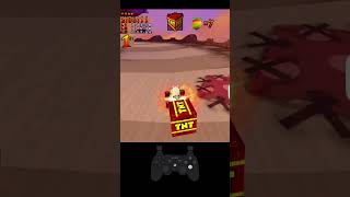 CTR PS1 - Hot Air Skyway Boss Battle Pinstripe #retrogaming #crashteamracing #crashbandicoot