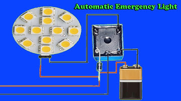 Automatic Emergency Light for Power Cut