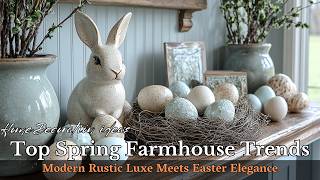 Chic Easter Decorating Ideas: Modern Rustic Luxe for Your Spring Home