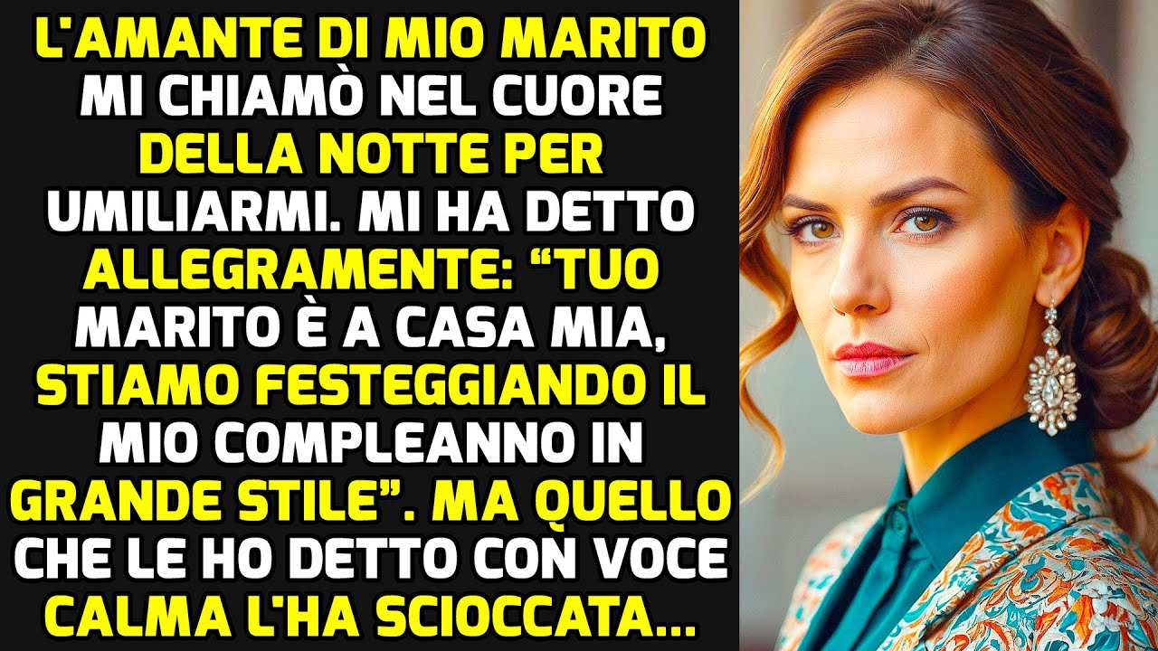 L'amante Di Mio Marito Mi Ha Telefonato La Sera Per Umiliarmi Ma Quando Ho Risposto.. STORIE DI VITA