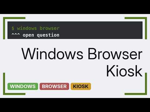 How can I lockdown a computer so the user cannot minimize or move the browser window?