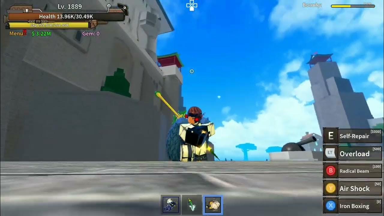 Showcase da Dough no King Legacy YouTube