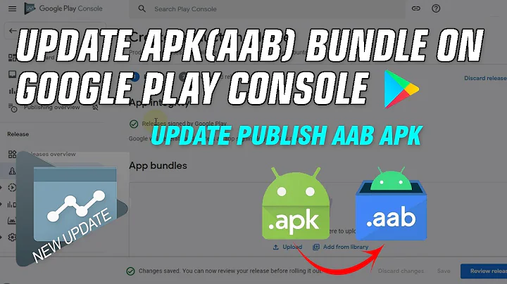 How To Update aab File On Google Play Console - Update Publish AAB APK On Play Console