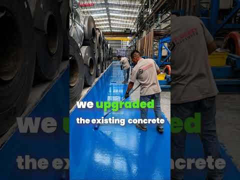 Video preview: Industrial Floor Overlay Project at Aspen Steel Pvt. Ltd.