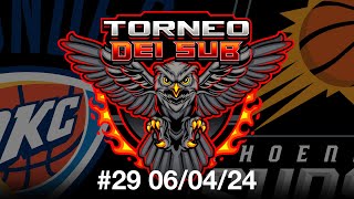 Oklahoma City Thunder - Phoenix Suns (29ª giornata Torneo dei Sub)