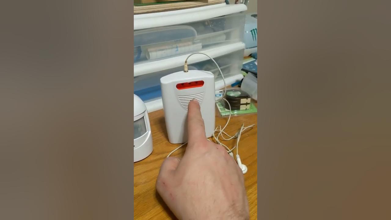 Hunting motion sensor made with Harbor Freight driveway alarm. YouTube