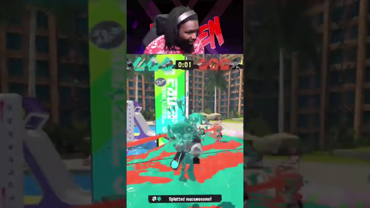 Splatoon 3 got me in a goofy mood 