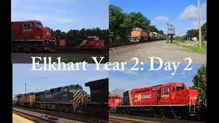 Railfanning in Elkhart-2026: Day Two