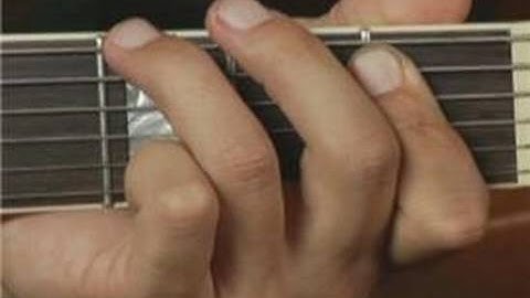 1st Inversion of Eb Major Guitar Chord on the Bottom Strings : Guitar Chord Dictionary 22