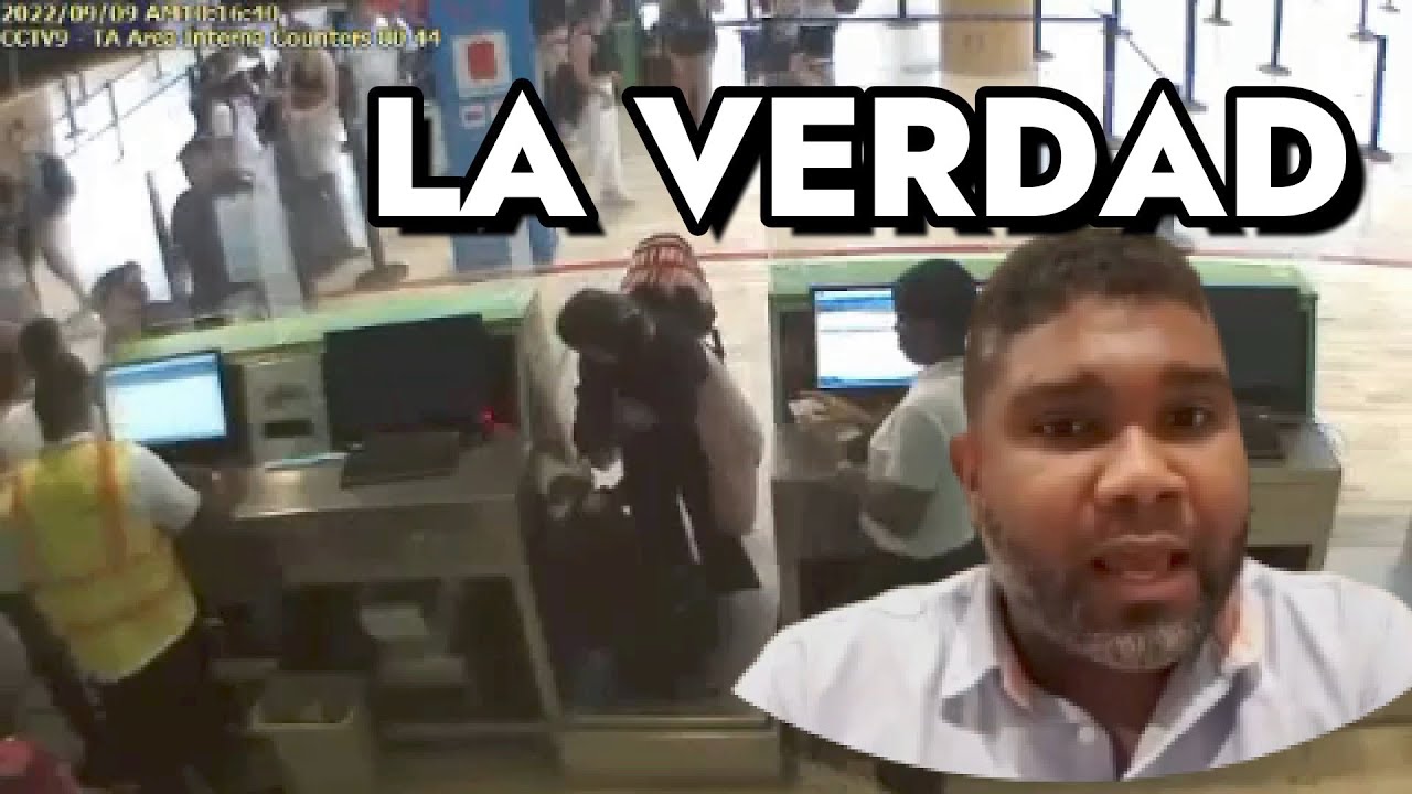 Hijo de señora a la que pusieron maletas en Punta Cana explica lo que pasó