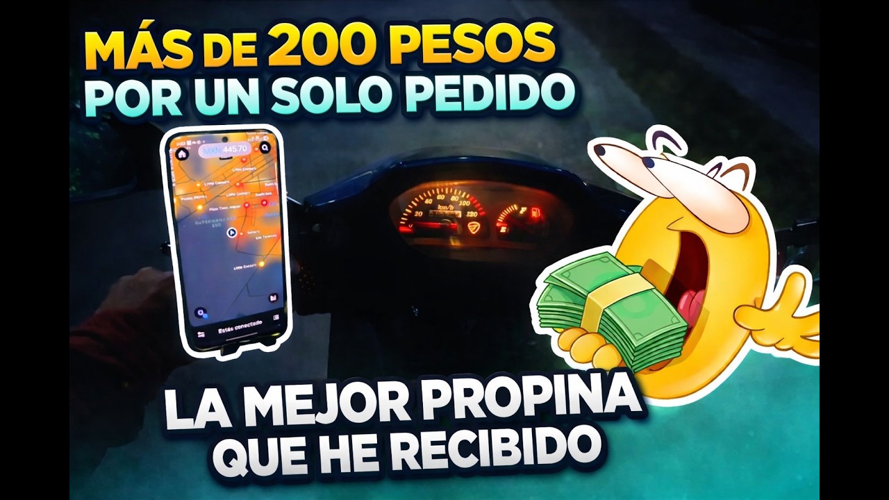 La mejor propina hasta la fecha! Ya me puedo jubilar! Y una encuesta para ustedes muy importante.