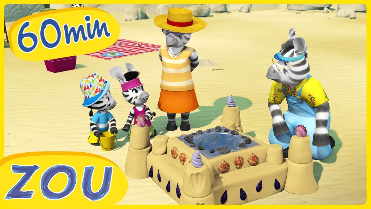 Zou’s Zandkasteel Avonturen 🏖️ | Nieuwe Verhalen | Tekenfilm in het Nederlands