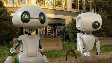 Robots Adventure II (CGI Movie) #blender #cgi #3d #cartoon #film