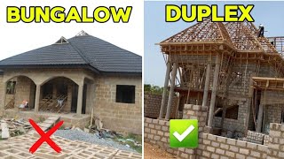 If U Really Want To Build A Duplex Bt Don’t Have Alot of Money, Then Go For 3Bed Duplex 