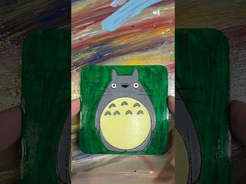 Totoro トトロ#shorts #satisfying #drawing #totoro #ghibli #asmr