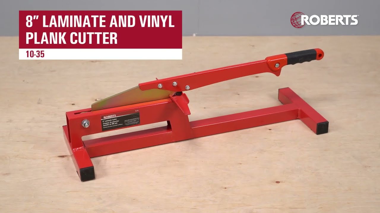 ROBERTS® 8in Laminate and Vinyl Plank Cutter 