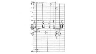 [Score-Video] Octavian Nemescu -  ErAImII or eAe ou EA for 1 pm
