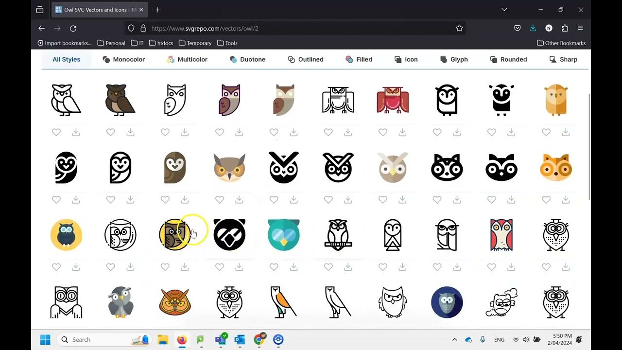 SVG Repository Demo