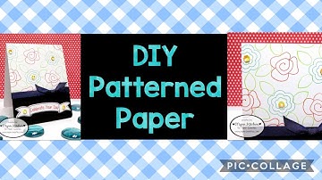 Create Your Own Patterned Paper