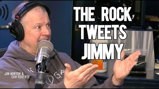 The Rock Tweets Jimmy - Jim Norton &amp; Sam Roberts