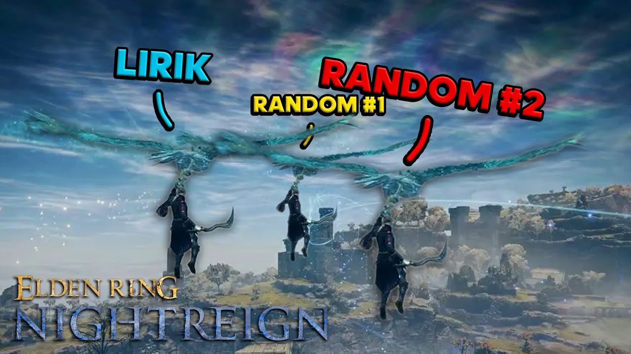 Lirik Tries The New Elden Ring Nightreign Game