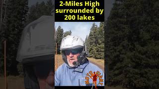 fishing on grand mesa on my motorcycle adventure