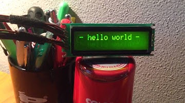 Arduino; "hello world"
