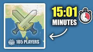 This might be the fastest 100+ Player FFA OpenFront Speedrun ever...