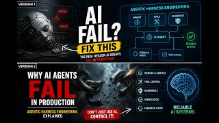 Agentic Harness Engineering Explained | Why AI Agents Fail in Production