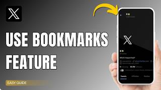 How To Use Twitter X Bookmarks Feature !