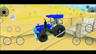 Farmtrac Tractor Gameplay Video 🎮😍 Android Game 🎮 Indian Vehicles Simulator 3D Gameplay screenshot 4