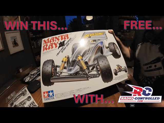 Building the Tamiya Mantaray 2024 with a chance to win for free