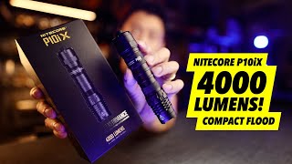 Finally A 4000 Lumen Slim Tactical Floodlight - Nitecore P10Ix First Look Giveaway