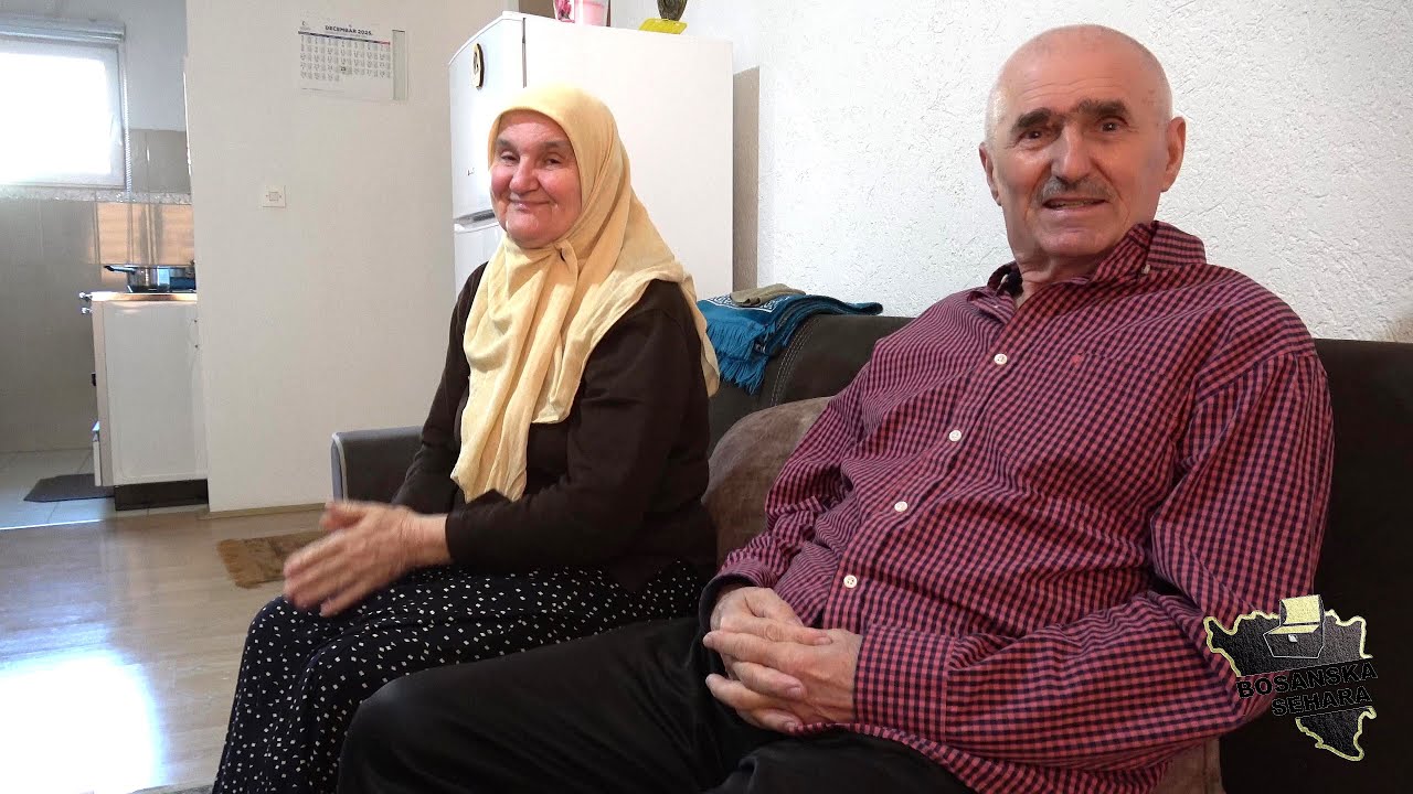 Jedini žive u ovom udaljenom selu kod Srebrenice.Vratili se iz Amerike...