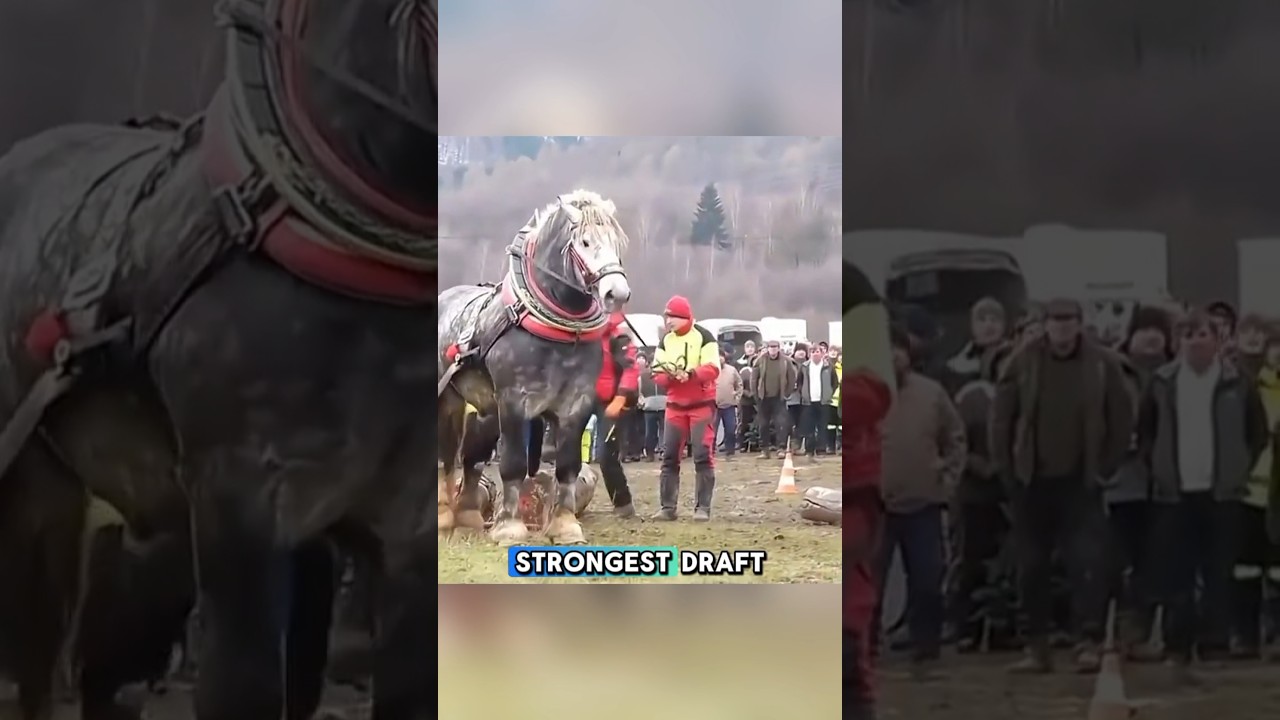 The Giant Horse That Amazes Everyone! 🐎 | Percheron Facts 