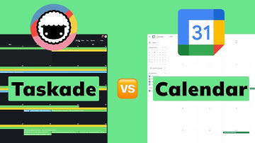 Taskade vs Google Calendar. The Best Comparative 🤓