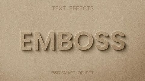EMBOSS EFFECT TEXT IN COREL DRAW