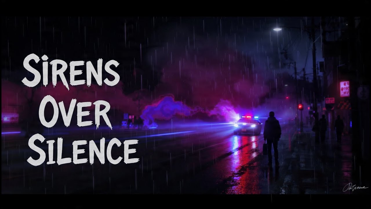 Sirens Over Silence – Fast Anime Rap | Dark Urban Story & Social Commentary