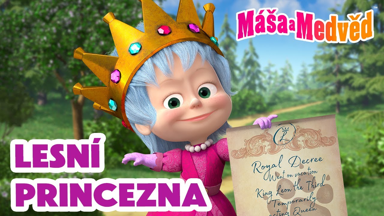 Máša a Medvěd 🐻👧 Lesní princezna 👑🌳🏰 Kolekce epizod 🎬