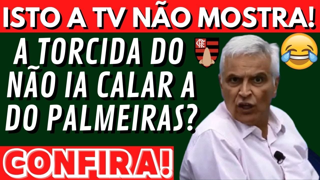 UÉ SORMANI A TORCIDA DO FLAMENGO NÃO IA ENGOLIR A DO PALMEIRAS? VOU TE PROVAR QUE VOCE ESTAVA ERRADO