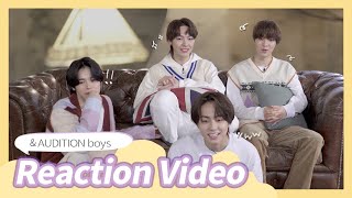 [&AUDITION boys] Reaction Video