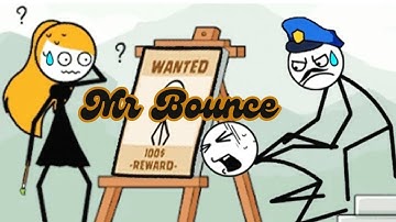 Mr Bounce | Gameplay Walkthrough Level 24- 50 | Funny Stickman Brain Puzzle Game
