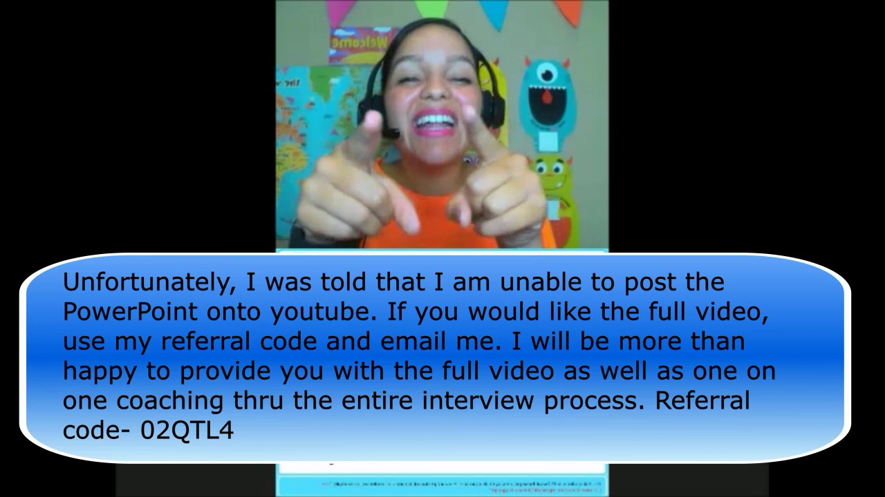 VIPKID Mock 1 Part 2 with powerpoint - YouTube