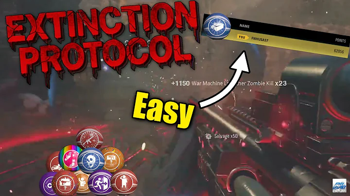 The FASTEST Way to Rank #1 in Extinction Protocol | Call of Duty: Black Ops 6 Zombies