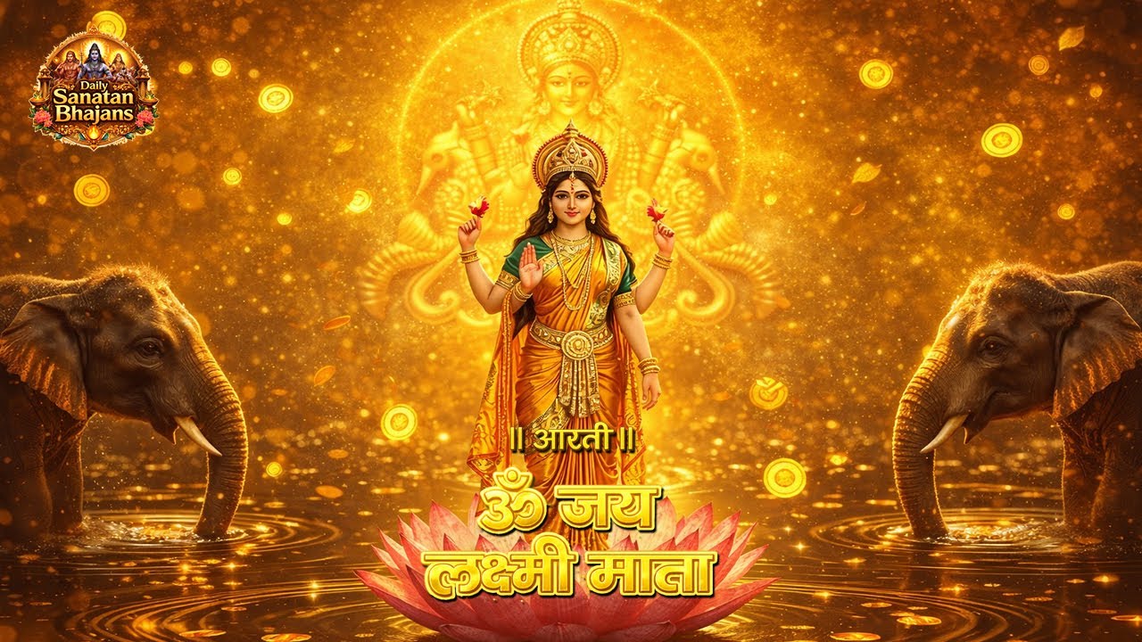 Shree MahaLakshmi Bhajan 🌸 | Om Jai Lakshmi Mata | Friday Peaceful Mantra